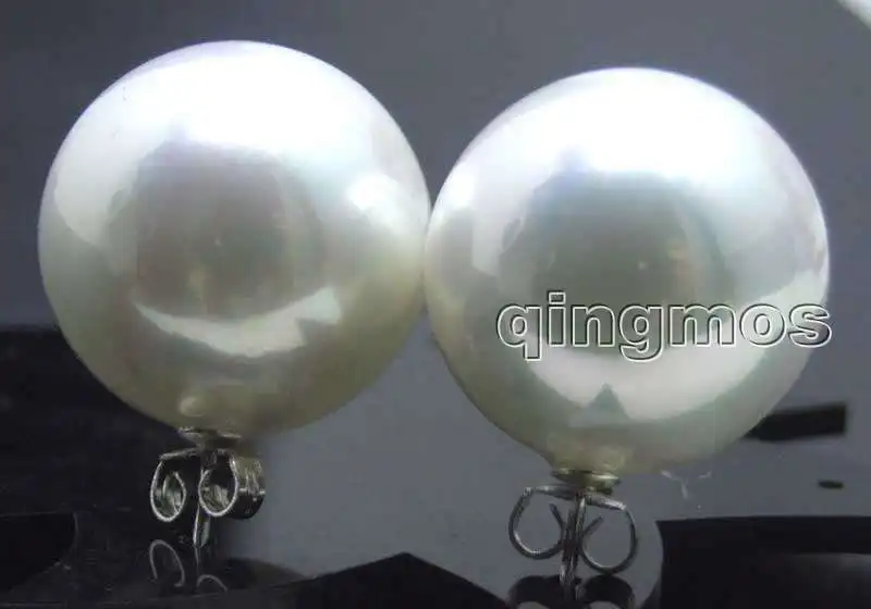 SALE Big 18mm white Round Sea Shell Pearl Earring and Stering Silver 925 stud! -ear426 Wholesale/retail Free shipping
SALE Big 18mm white Round Sea Shell Pearl Earring and Stering Silver 925 stud! -ear426 Wholesale/retail Free shipping