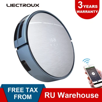 LIECTROUX X5S Robot Vacuum Cleaner, WIFI APP Control,Gyroscope Navigation,Switchable Water Tank & Dust Bin,Schedule,Auto Charge
LIECTROUX X5S Robot Vacuum Cleaner, WIFI APP Control,Gyroscope Navigation,Switchable Water Tank & Dust Bin,Schedule,Auto Charge