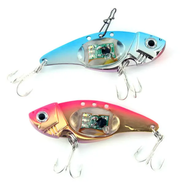 2 Colors Flashing Fishing Lure Bait Fish Crankbait Lamp LED Light Deepwater Pesca
2 Colors Flashing Fishing Lure Bait Fish Crankbait Lamp LED Light Deepwater Pesca