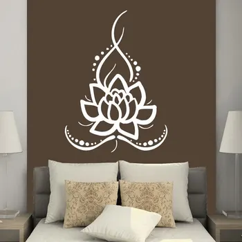 Wall Decals Yoga Lotus Indian Buddha Decal Vinyl Sticker Home Decor Bedroom Interior Design Art Mural Waterproof Decoration B716
Wall Decals Yoga Lotus Indian Buddha Decal Vinyl Sticker Home Decor Bedroom Interior Design Art Mural Waterproof Decoration B716
