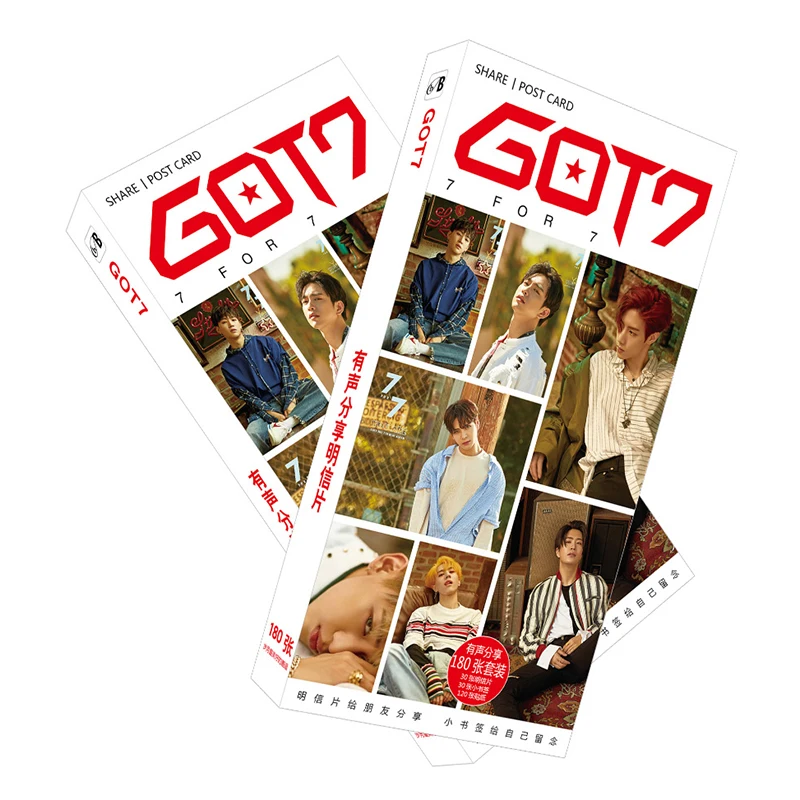 Youpop KPOP GOT7 7for7 Album 7 For 7 You Are Youngjae MARK 30 Postcards 30 Small 120 Stickers K-POP Photo Cards Share Post Cards
Youpop KPOP GOT7 7for7 Album 7 For 7 You Are Youngjae MARK 30 Postcards 30 Small 120 Stickers K-POP Photo Cards Share Post Cards