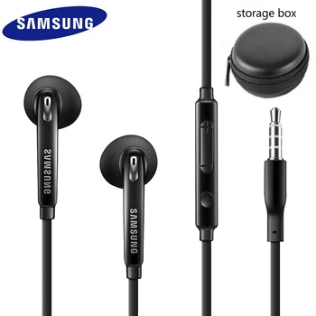 SAMSUNG Earphone EO-EG920 Wired with Black Storage Box 3.5mm plug In-ear Gaming Headsets Support Galaxy S8 S8P S9 S9P
SAMSUNG Earphone EO-EG920 Wired with Black Storage Box 3.5mm plug In-ear Gaming Headsets Support Galaxy S8 S8P S9 S9P