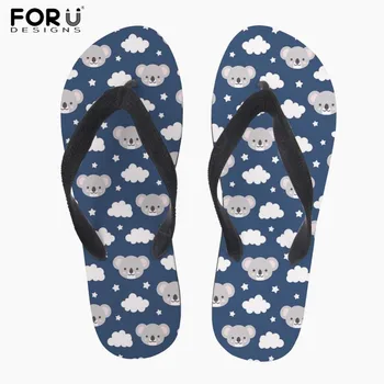 FORUDESIGNS Cute Koala Men Flat Slipper Hipster Male Summer Beach Flipflops Teenager Boys Personalized Flat Outside Flip Flops
FORUDESIGNS Cute Koala Men Flat Slipper Hipster Male Summer Beach Flipflops Teenager Boys Personalized Flat Outside Flip Flops