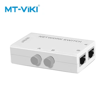 MT-VIKI 2 port RJ45 internet splitter Mini Internet Interne Externe Netzwerk Zwei in einem heraus bilater Switcher MT-RJ45-2M
MT-VIKI 2 port RJ45 internet splitter Mini Internet Interne Externe Netzwerk Zwei in einem heraus bilater Switcher MT-RJ45-2M