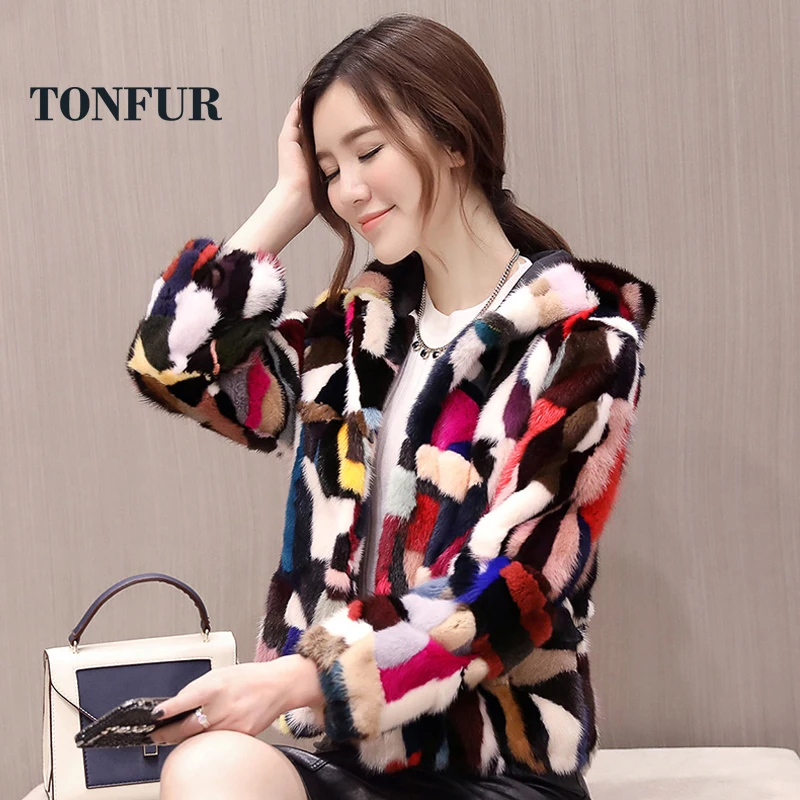 2019 New Arrival Patchwork Mixed Colors True Natural Real Mink Fur Coat Hoody Genuine Mink Fur Jakcet TSR108
2019 New Arrival Patchwork Mixed Colors True Natural Real Mink Fur Coat Hoody Genuine Mink Fur Jakcet TSR108