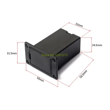 New 1pc 9V Battery Black Holder Case Box Compartment Cover Guitar Bass Pickup Drop Shipping Support
New 1pc 9V Battery Black Holder Case Box Compartment Cover Guitar Bass Pickup Drop Shipping Support