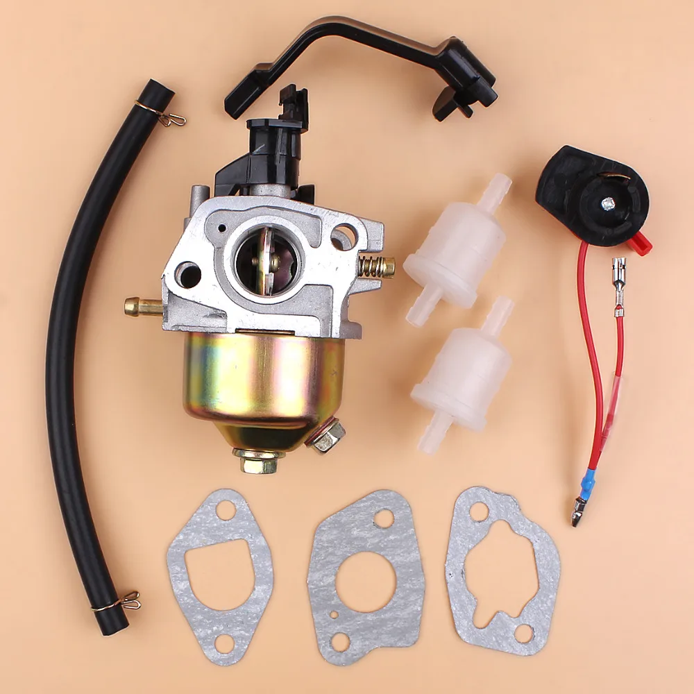 Carburetor Carb Gasket Stop Switch Fuel Hose Filter Kit For HONDA GX160 GX200 168F 5.5HP 6.5HP 4-Stroke Generator Engine Motor
Carburetor Carb Gasket Stop Switch Fuel Hose Filter Kit For HONDA GX160 GX200 168F 5.5HP 6.5HP 4-Stroke Generator Engine Motor
