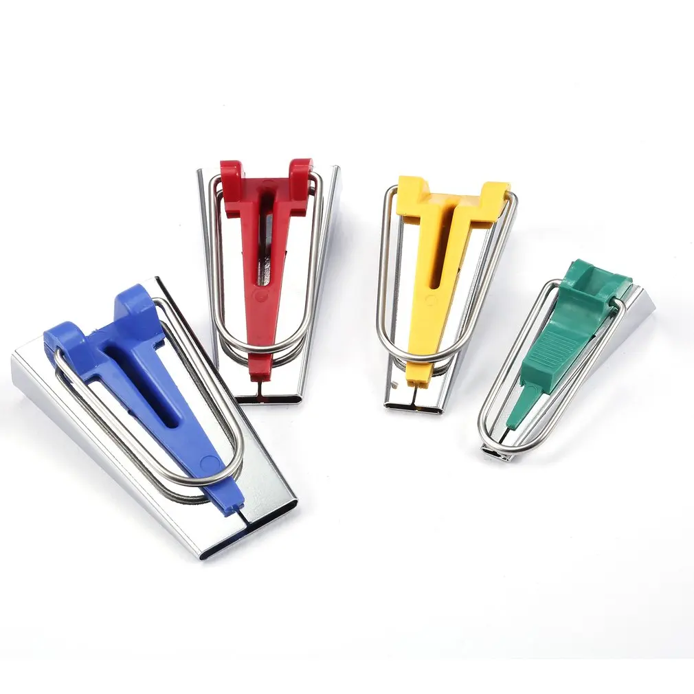 4 Size DIY Decor Beader Sewing Accessories Bias Tape Makers Package Edge Pull Cylinder Tape Belt System Hand Tools Trim Control
4 Size DIY Decor Beader Sewing Accessories Bias Tape Makers Package Edge Pull Cylinder Tape Belt System Hand Tools Trim Control