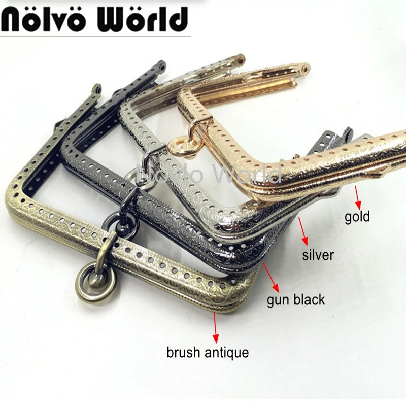 10pcs 11/13cm 4 colors Frame Purse Handle Coins Bags Metal Kiss Clasp Lock Frame Accessories For Bag
10pcs 11/13cm 4 colors Frame Purse Handle Coins Bags Metal Kiss Clasp Lock Frame Accessories For Bag
