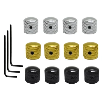 4Pcs/Set Metal Dome Tone Tunning Knob Volume Control Buttons Guitar Knobs for Electric Guitar Bass Guitar Parts Accessories
4Pcs/Set Metal Dome Tone Tunning Knob Volume Control Buttons Guitar Knobs for Electric Guitar Bass Guitar Parts Accessories