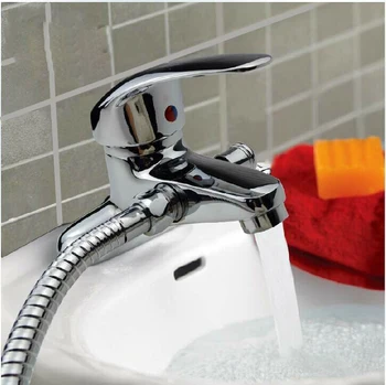 Free shipping single handle bathroom shower faucet and polished chrome basin sink faucet with dual hole bathroom basin mixer tap
Free shipping single handle bathroom shower faucet and polished chrome basin sink faucet with dual hole bathroom basin mixer tap