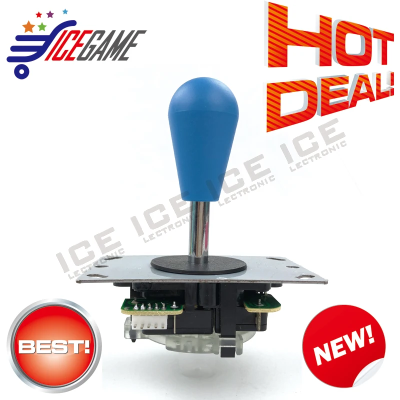 Classic Arcade Joystick 4/8 way DIY Game Joystick blue Ball Fighting Stick Replacement Parts For Game Arcade Dropshipping
Classic Arcade Joystick 4/8 way DIY Game Joystick blue Ball Fighting Stick Replacement Parts For Game Arcade Dropshipping