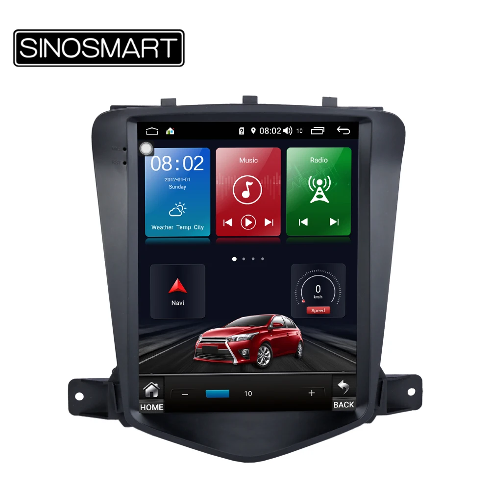 Sinosmart Android 8.1 Tesla Style HD screen 9.7'' car GPS player radio navigation for Chevrolet Cruze/Daewoo Lacetti 2009-2014
Sinosmart Android 8.1 Tesla Style HD screen 9.7'' car GPS player radio navigation for Chevrolet Cruze/Daewoo Lacetti 2009-2014