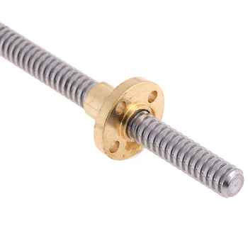 1PC 3D Printer T8x2 Lead Screw 100-500mm Trapezoidal Acme Rod+Anti-backlash Nut Tool Parts
1PC 3D Printer T8x2 Lead Screw 100-500mm Trapezoidal Acme Rod+Anti-backlash Nut Tool Parts