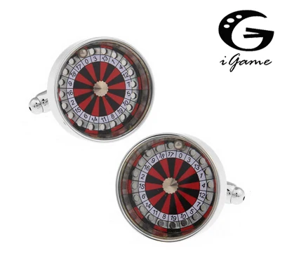 iGame Factory Price Retail Roulette Cuff Links Copper Material Red Colour Gambling Design Free Shipping
iGame Factory Price Retail Roulette Cuff Links Copper Material Red Colour Gambling Design Free Shipping