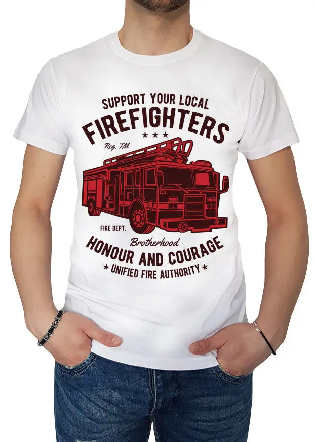 2019 Fashion Retro Summer Mens Print T-Shirt Men'S T-Shirt Fire Fighters Truck Truck Vigili Of Fire Gif Motors mens Tees
2019 Fashion Retro Summer Mens Print T-Shirt Men'S T-Shirt Fire Fighters Truck Truck Vigili Of Fire Gif Motors mens Tees