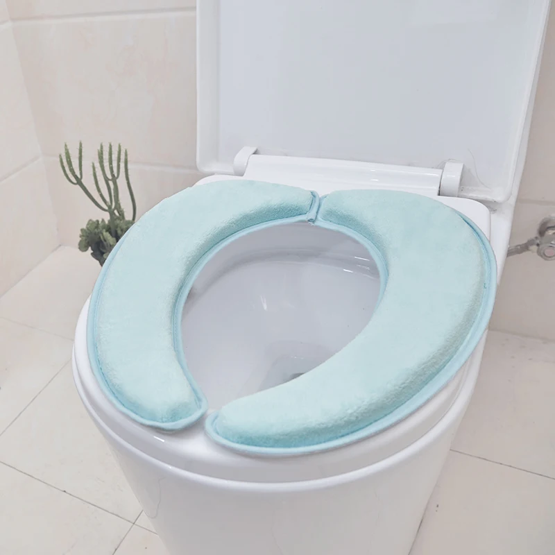 NEW Extra thick Warm Soft Toilet Cover Seat Lid Pad Closestool Protector Bathroom Accessories Set Sticky Toilet Seat Cover Mat
NEW Extra thick Warm Soft Toilet Cover Seat Lid Pad Closestool Protector Bathroom Accessories Set Sticky Toilet Seat Cover Mat