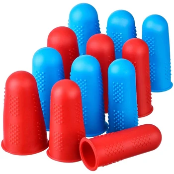 TOP!-Silicone Finger Protectors 12 Pieces Finger Protectors Hot Glue Finger Caps For Hotglue Sewing Wax Rosin Resin Honey Adhe
TOP!-Silicone Finger Protectors 12 Pieces Finger Protectors Hot Glue Finger Caps For Hotglue Sewing Wax Rosin Resin Honey Adhe