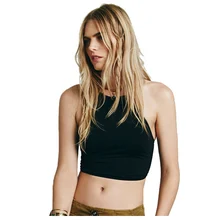 Women's Fashion Sexy Backless Bandage Strappy Straps Cross Slim Small Vest Crop tops Short Camisole Cropped Strapless tops
Women's Fashion Sexy Backless Bandage Strappy Straps Cross Slim Small Vest Crop tops Short Camisole Cropped Strapless tops