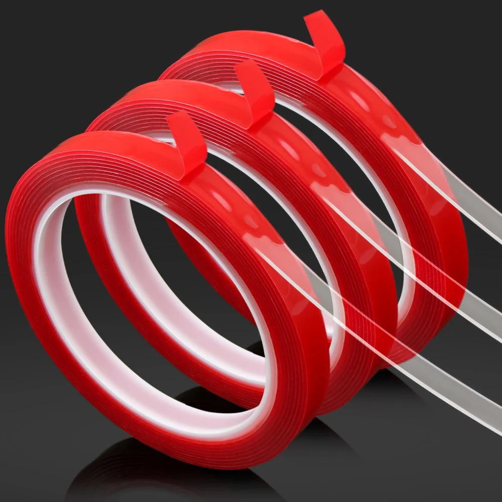 1pcs Red Transparent Silicone Double Sided Tape Sticker For Car High Strength No Traces Adhesive Sticker Living Goods
1pcs Red Transparent Silicone Double Sided Tape Sticker For Car High Strength No Traces Adhesive Sticker Living Goods