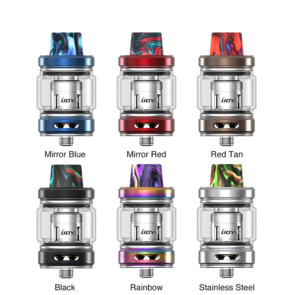 Original Ijoy Shogun Subohm Tank 2ml/6ml Diameter 28mm and 810 Tip Drip Irrigation Fit Ijoy Shogun Mod v Ijoy Katana Subohm Tank
Original Ijoy Shogun Subohm Tank 2ml/6ml Diameter 28mm and 810 Tip Drip Irrigation Fit Ijoy Shogun Mod v Ijoy Katana Subohm Tank
