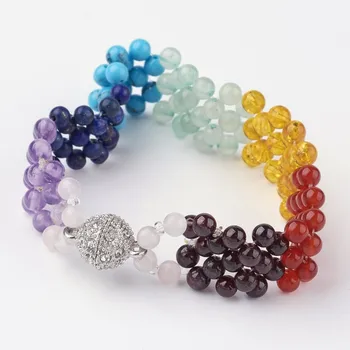 2 Boxes Colorful Stone Chakra Bracelets with Glass Seed Beads charm bracelets for women ,Alloy Rhinestone Magnetic Clasps F70
2 Boxes Colorful Stone Chakra Bracelets with Glass Seed Beads charm bracelets for women ,Alloy Rhinestone Magnetic Clasps F70