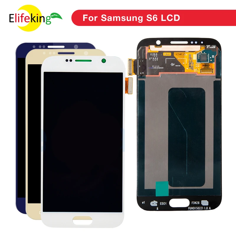 20PCS/Lot 5.1' Super AMOLED LCD S6 G920 G920F Display 100% Tested Working Touch Screen Assembly For Samsung Galaxy S6 G920
20PCS/Lot 5.1' Super AMOLED LCD S6 G920 G920F Display 100% Tested Working Touch Screen Assembly For Samsung Galaxy S6 G920