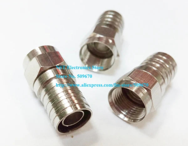 Free Shipping /25pcs/ RG6 F Connector RG6 Hex Crimp F-Type Connector Adapter New
Free Shipping /25pcs/ RG6 F Connector RG6 Hex Crimp F-Type Connector Adapter New