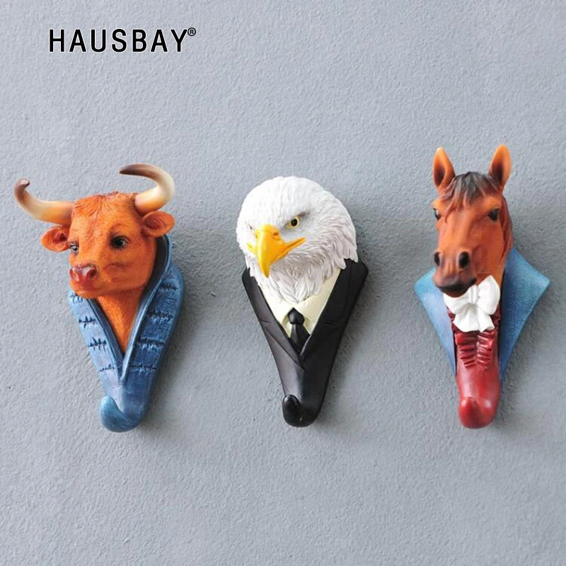 Cartoon Animal Head Sculpture Decorative Hook Deer Lion Head Hooks House Bar Wall Hanging Decoration Coat Hat Storage Rack 04283
Cartoon Animal Head Sculpture Decorative Hook Deer Lion Head Hooks House Bar Wall Hanging Decoration Coat Hat Storage Rack 04283