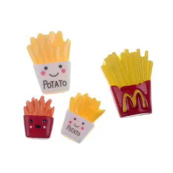20Pcs Mixed Cute Fake Resin French Fries Decoration Crafts Flatback Cabochon Embellishments For Scrapbooking Accessories
20Pcs Mixed Cute Fake Resin French Fries Decoration Crafts Flatback Cabochon Embellishments For Scrapbooking Accessories