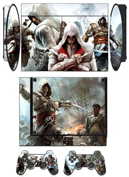 Assassin Q270 Vinyl Skin Sticker Protector for Sony PS3 Super Slim 4000 and 2 controller skins Stickers
Assassin Q270 Vinyl Skin Sticker Protector for Sony PS3 Super Slim 4000 and 2 controller skins Stickers