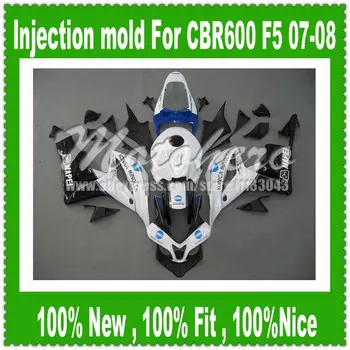 For HONDA F5 CBR600RR 07 08 CBR 600 600RR Injection CBR600 RR CBR600F5 07-08 Blue White S454f F5 2007 2008 Fairing
For HONDA F5 CBR600RR 07 08 CBR 600 600RR Injection CBR600 RR CBR600F5 07-08 Blue White S454f F5 2007 2008 Fairing