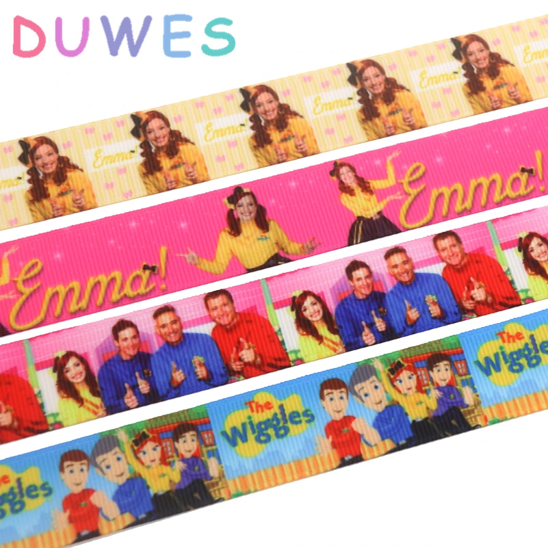 DUWES 50yards emma printed grosgrain Ribbon Accessory hairbow headwear decoration Wholesale OEM D990
DUWES 50yards emma printed grosgrain Ribbon Accessory hairbow headwear decoration Wholesale OEM D990