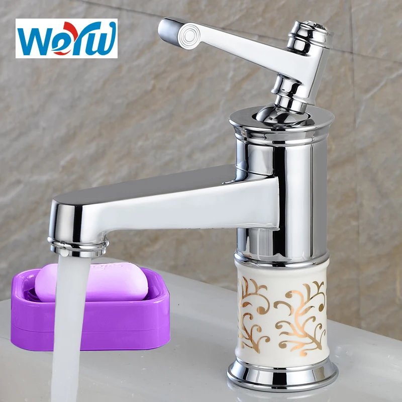 WEYUU Luxury Stream/Spray Bathroom Basin Faucet Brass Material Bathroom Mixer Tap One Hole ingle Handle Cold and Hot
WEYUU Luxury Stream/Spray Bathroom Basin Faucet Brass Material Bathroom Mixer Tap One Hole ingle Handle Cold and Hot