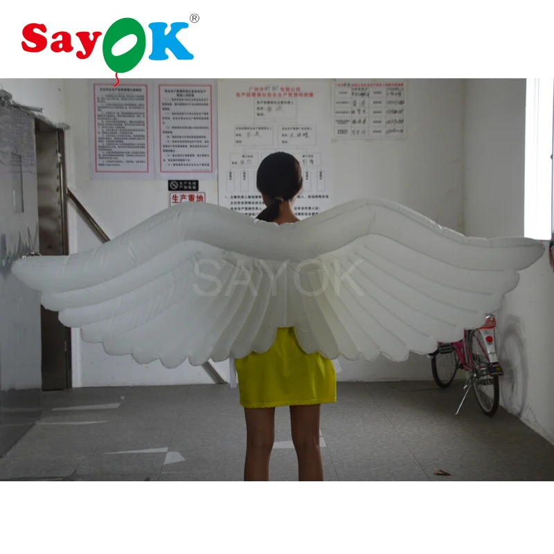 Inflatable Wings Costume Inflatable Angel Wings Inflatable Butterfly Wing for Parade Party Stage Decoration
Inflatable Wings Costume Inflatable Angel Wings Inflatable Butterfly Wing for Parade Party Stage Decoration