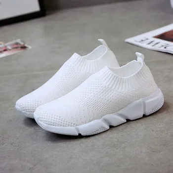 Women Shoes Plus Size 42 Sneakers Women Summer Gym Shoes 2019 Breathable Flyknit White Sneakers Zapatillas Mujer Casual Krasovki
Women Shoes Plus Size 42 Sneakers Women Summer Gym Shoes 2019 Breathable Flyknit White Sneakers Zapatillas Mujer Casual Krasovki