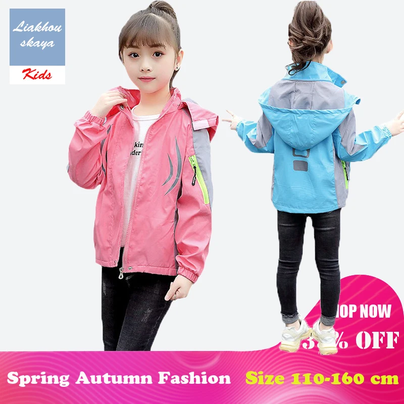 Brand 2019 Spring Children Jacket For Girls Jackets Water Proof Warm Coat Outerwear Windbreakers Fleece Korean Kids Clothes
Brand 2019 Spring Children Jacket For Girls Jackets Water Proof Warm Coat Outerwear Windbreakers Fleece Korean Kids Clothes