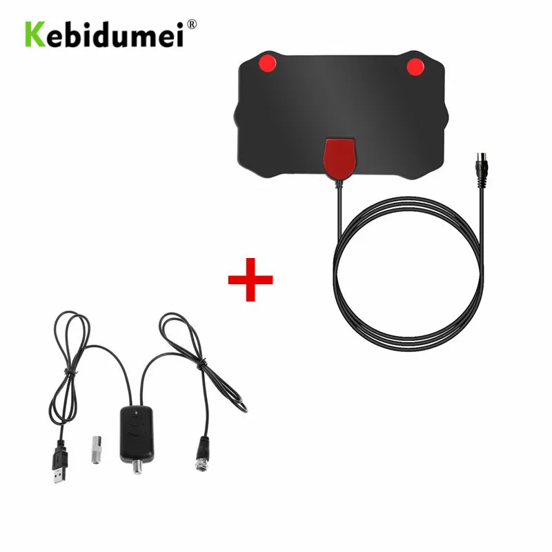 kebidumei Digital Indoor TV Antenna with Amplifier Signal Booster HDTV Antennas DVB-T DVB-T2 HD Radius VHF UHF Signal Receiver
kebidumei Digital Indoor TV Antenna with Amplifier Signal Booster HDTV Antennas DVB-T DVB-T2 HD Radius VHF UHF Signal Receiver
