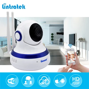 

Lintratek hd 720P IP Camera WIFI 1.0MP CCTV Video Surveillance P2P Home Security Dual Antennas WiFi Baby Monitor Wireless Camera