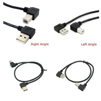 Right & Left Angle USB 2.0 A Male to USB B Male Type B BM Right Angle Printer scanner 90 degree cable 50cm 100cm BM Angled Cable
Right & Left Angle USB 2.0 A Male to USB B Male Type B BM Right Angle Printer scanner 90 degree cable 50cm 100cm BM Angled Cable