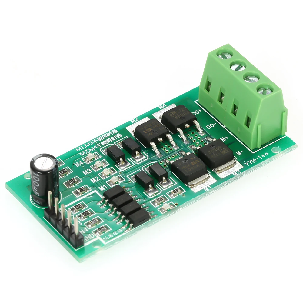 DC5V~27V 5A DC Motor Driver Board Module Reversible Speed Control "H" Bridge PWM Signal Controller
DC5V~27V 5A DC Motor Driver Board Module Reversible Speed Control "H" Bridge PWM Signal Controller