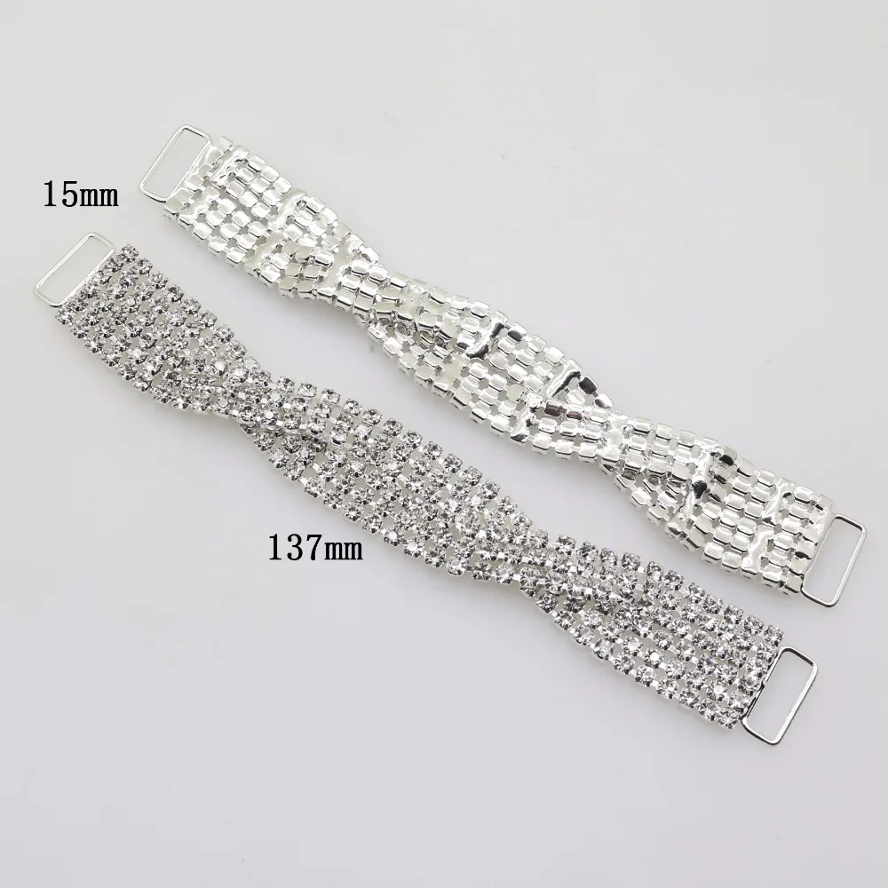 Fashion 10pc 15*137mm Crystal Rhinestone Competition bikini connectors clothing decoration Beachwear Diamante wedding decorate
Fashion 10pc 15*137mm Crystal Rhinestone Competition bikini connectors clothing decoration Beachwear Diamante wedding decorate