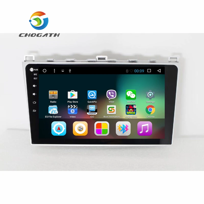 CHOGATH 9'' Quad Core car Multimedia Player Android 8.1 Car Radio GPS Navigation Player for Mazda 6 2008-2015 with Canbus
CHOGATH 9'' Quad Core car Multimedia Player Android 8.1 Car Radio GPS Navigation Player for Mazda 6 2008-2015 with Canbus
