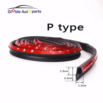 New 4 Meter P type Adhesive Car Door Seal For Bmw Benz Audi Kia Noise Sound Insulation Rubber Strips Waterproof MFT
New 4 Meter P type Adhesive Car Door Seal For Bmw Benz Audi Kia Noise Sound Insulation Rubber Strips Waterproof MFT