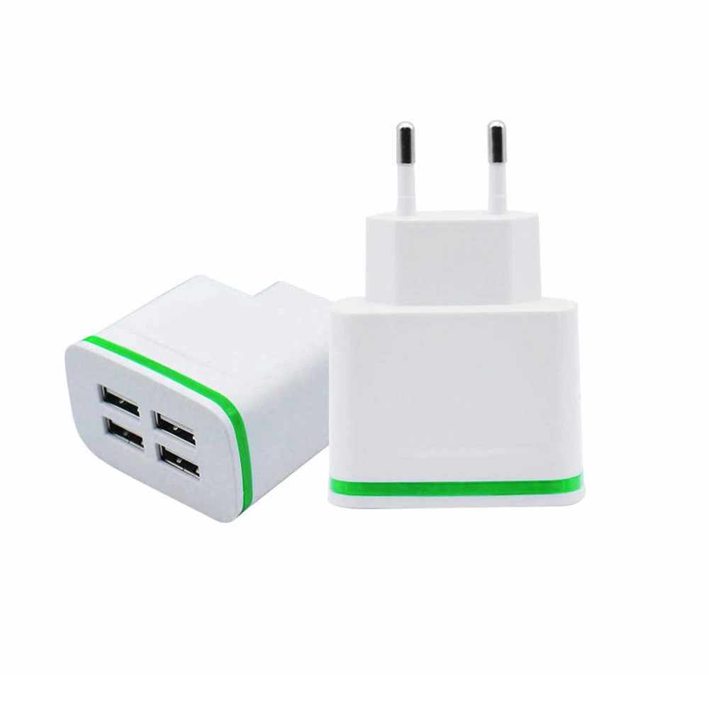4-Port 4.0A Portable EU Plug USB Power Charger Adapter Fast Charging For Travel Mobile Phone Tablet iOS Androd Accessories
4-Port 4.0A Portable EU Plug USB Power Charger Adapter Fast Charging For Travel Mobile Phone Tablet iOS Androd Accessories