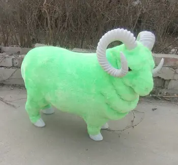 big simulation sheep toy lifelike handicraft light green sheep doll gift about 50x40cm
big simulation sheep toy lifelike handicraft light green sheep doll gift about 50x40cm