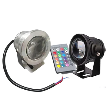 10W RGB LED Underwater Lamp AC 12V IP68 Waterproof Swimming Pool Pond Fish Tank Aquarium LED Light Lamp+24keys Remote controller
10W RGB LED Underwater Lamp AC 12V IP68 Waterproof Swimming Pool Pond Fish Tank Aquarium LED Light Lamp+24keys Remote controller