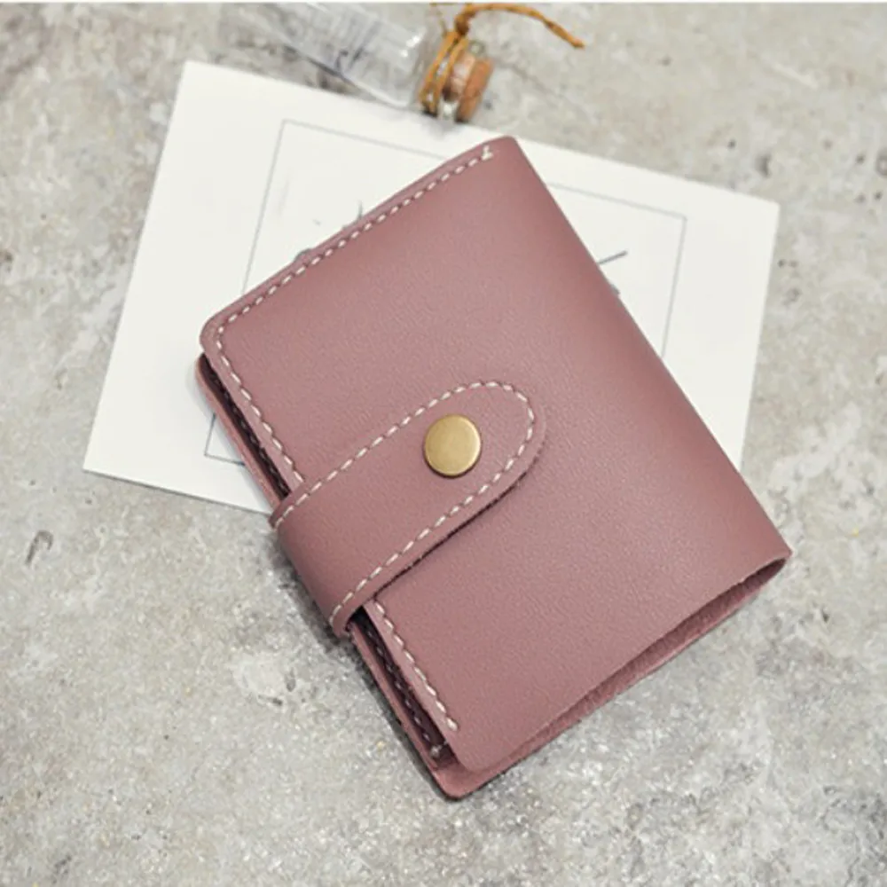 Female Short Wallets Casual Fashiom Hasp Artificial Leather Mini Money Purses Fold Bags Women Coin Purse Card Holder 2017
Female Short Wallets Casual Fashiom Hasp Artificial Leather Mini Money Purses Fold Bags Women Coin Purse Card Holder 2017