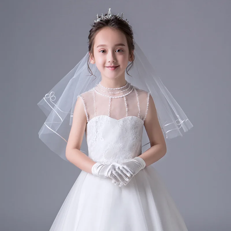 2019 Beautiful Simple Cheap Children Princess White Short Embroidery One Layer Veil Girl Veil Spring Summer Length 50 cm
2019 Beautiful Simple Cheap Children Princess White Short Embroidery One Layer Veil Girl Veil Spring Summer Length 50 cm