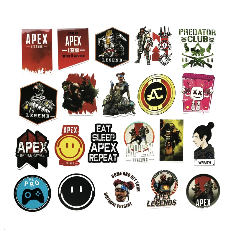 68Pcs/lot apex Hero game new 2019 Stickers Decorate the cartoon For Snowboard Laptop DIY Styling Vinyl Home Decor
68Pcs/lot apex Hero game new 2019 Stickers Decorate the cartoon For Snowboard Laptop DIY Styling Vinyl Home Decor